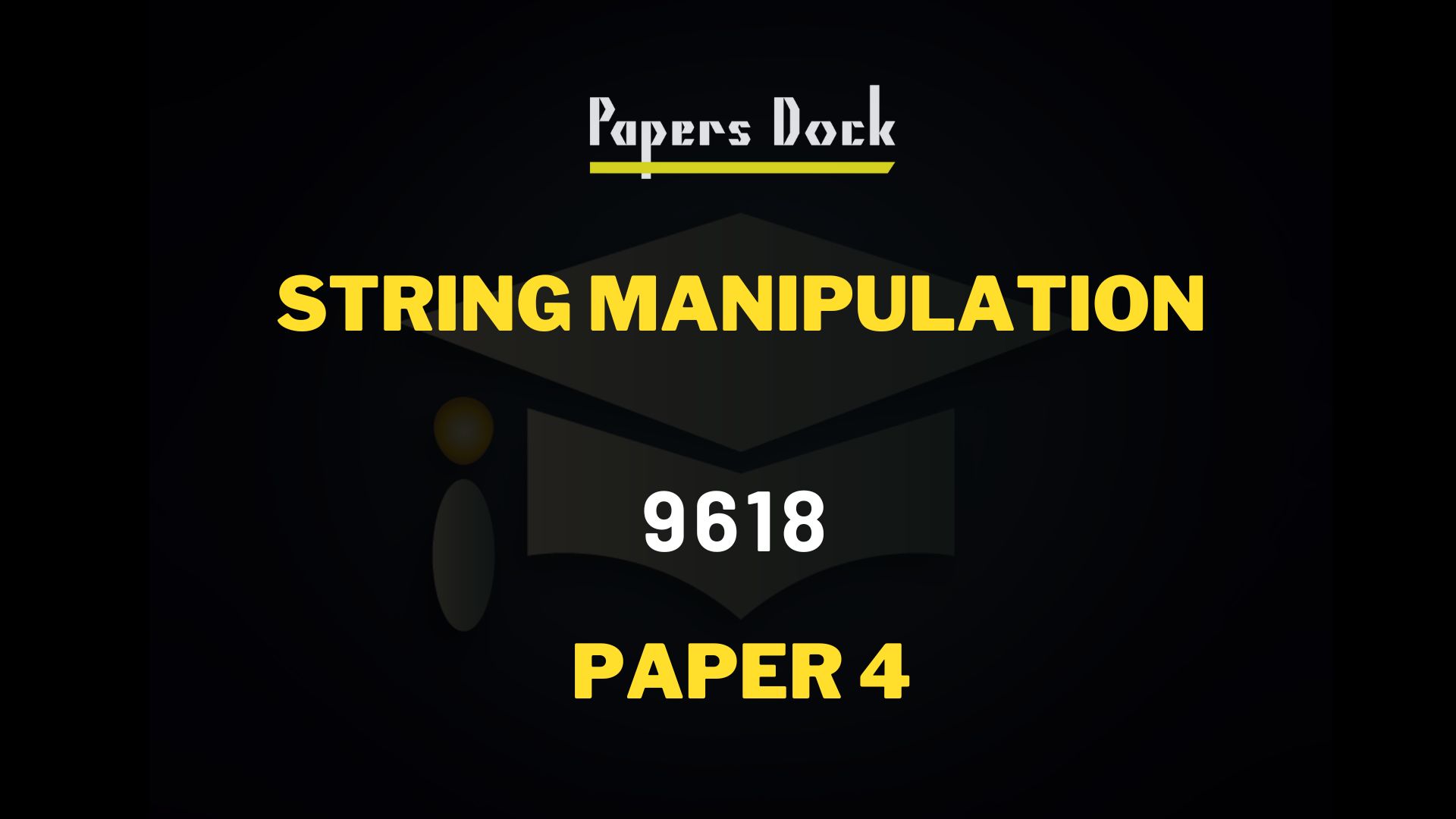 String manipulation